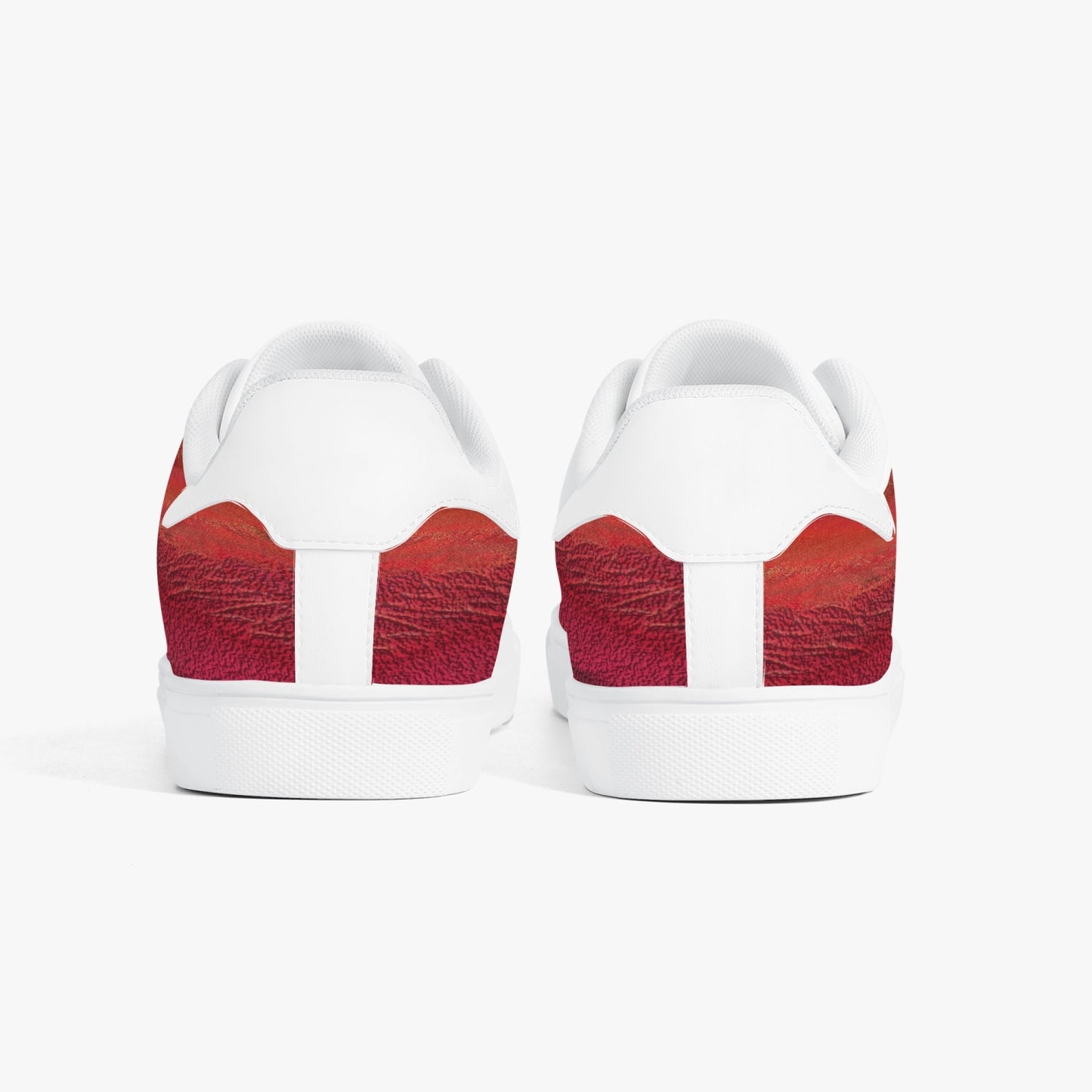 190. Classic Low-Top Leather Sneakers - White/Black BOJr design