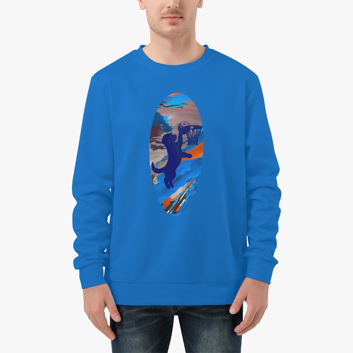 1125. Men's Crewneck Sweatshirt BOJr Design