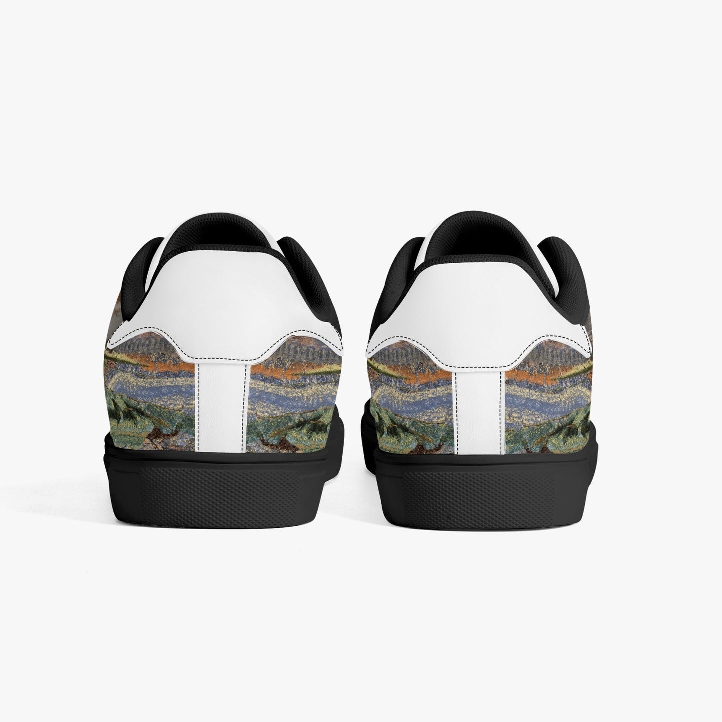190. Classic Low-Top Leather Sneakers - White/Black BOJr design