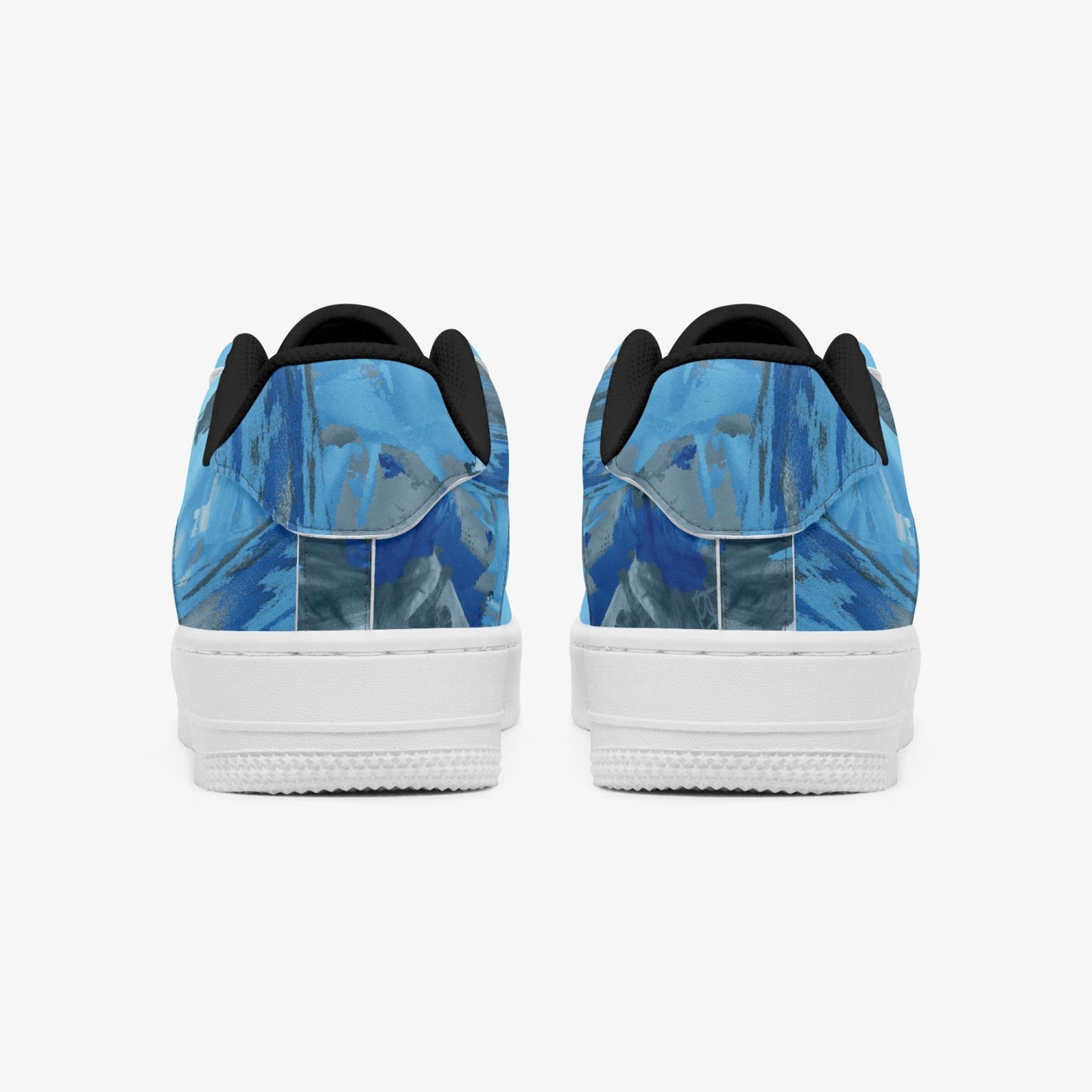 977a. Low-Top Leather Sports Sneakers BOJr design