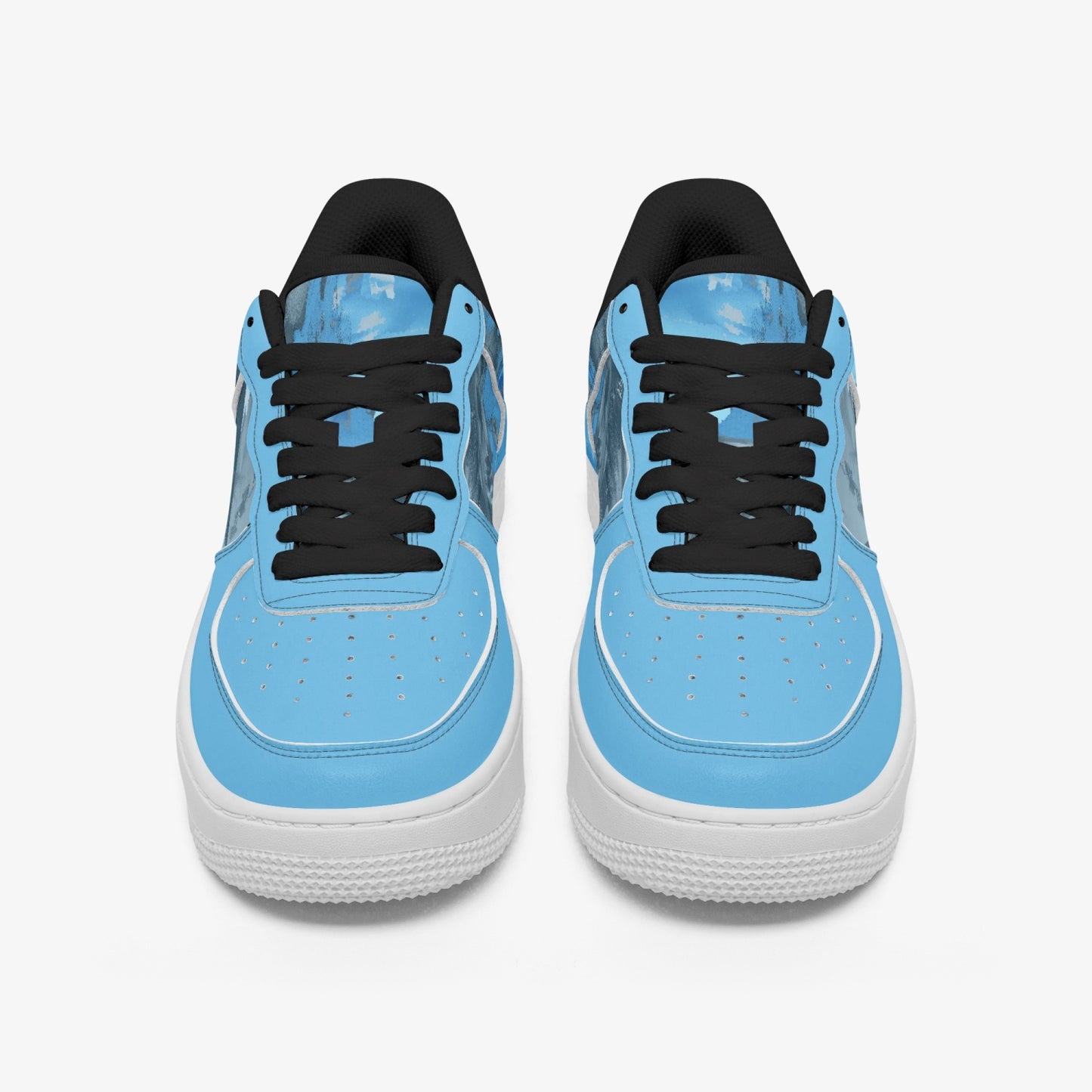 977a. Low-Top Leather Sports Sneakers BOJr design