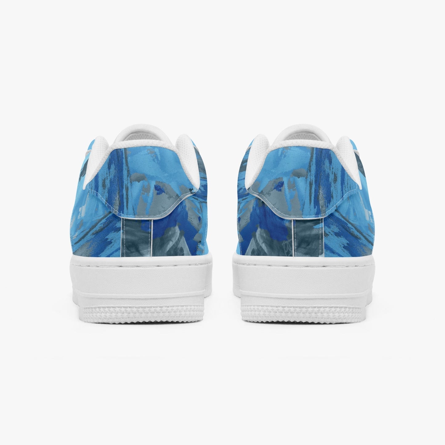 977a. Low-Top Leather Sports Sneakers BOJr design