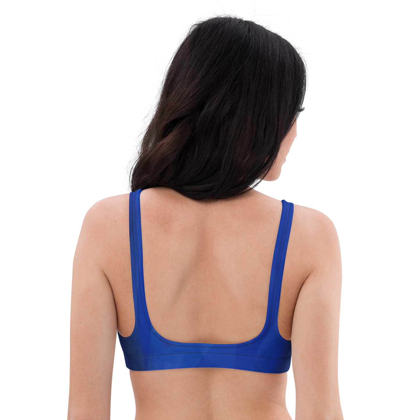 Recycled padded bikini top BOJRart design