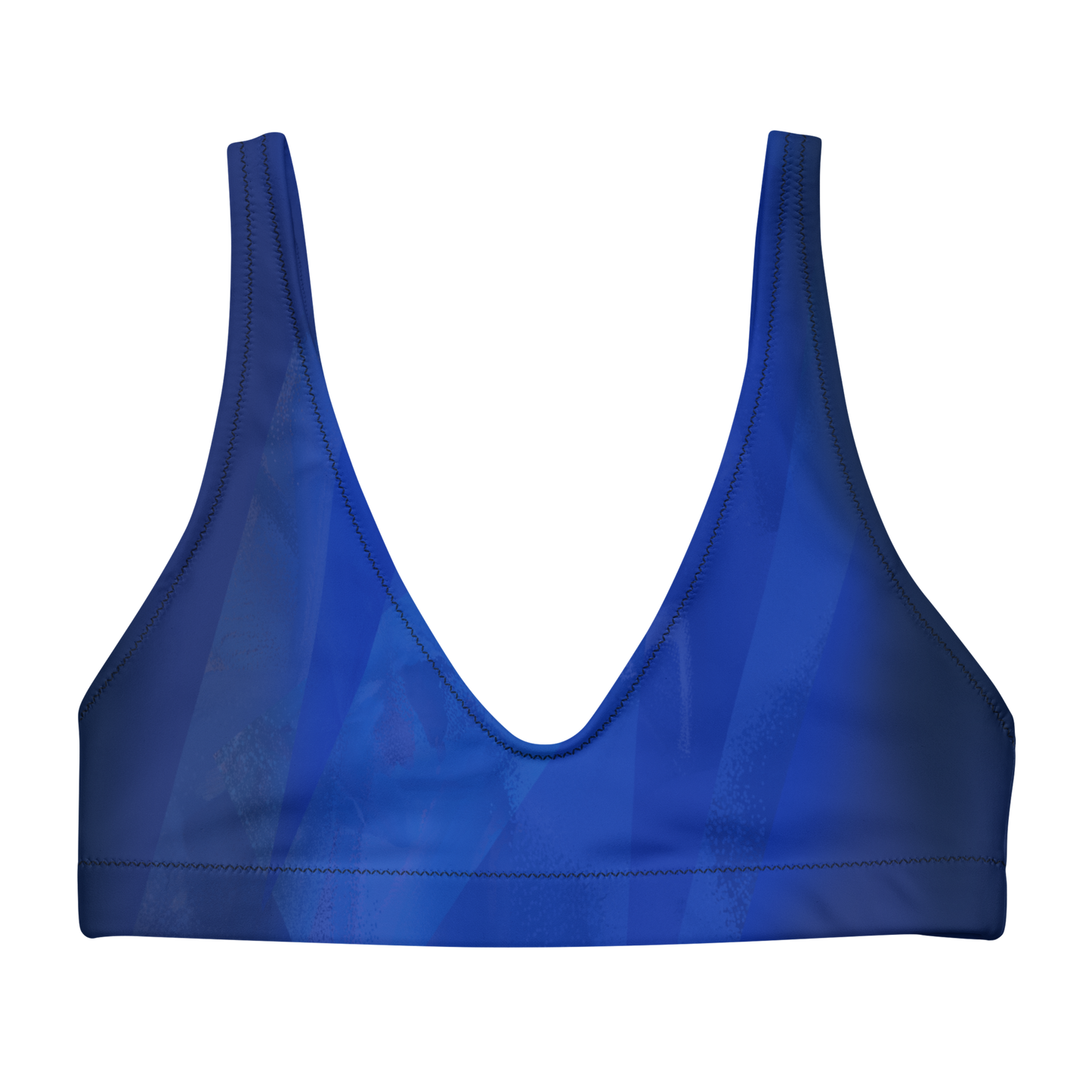 Recycled padded bikini top BOJRart design