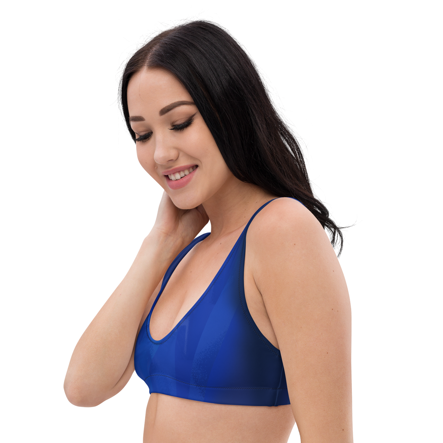 Recycled padded bikini top BOJRart design