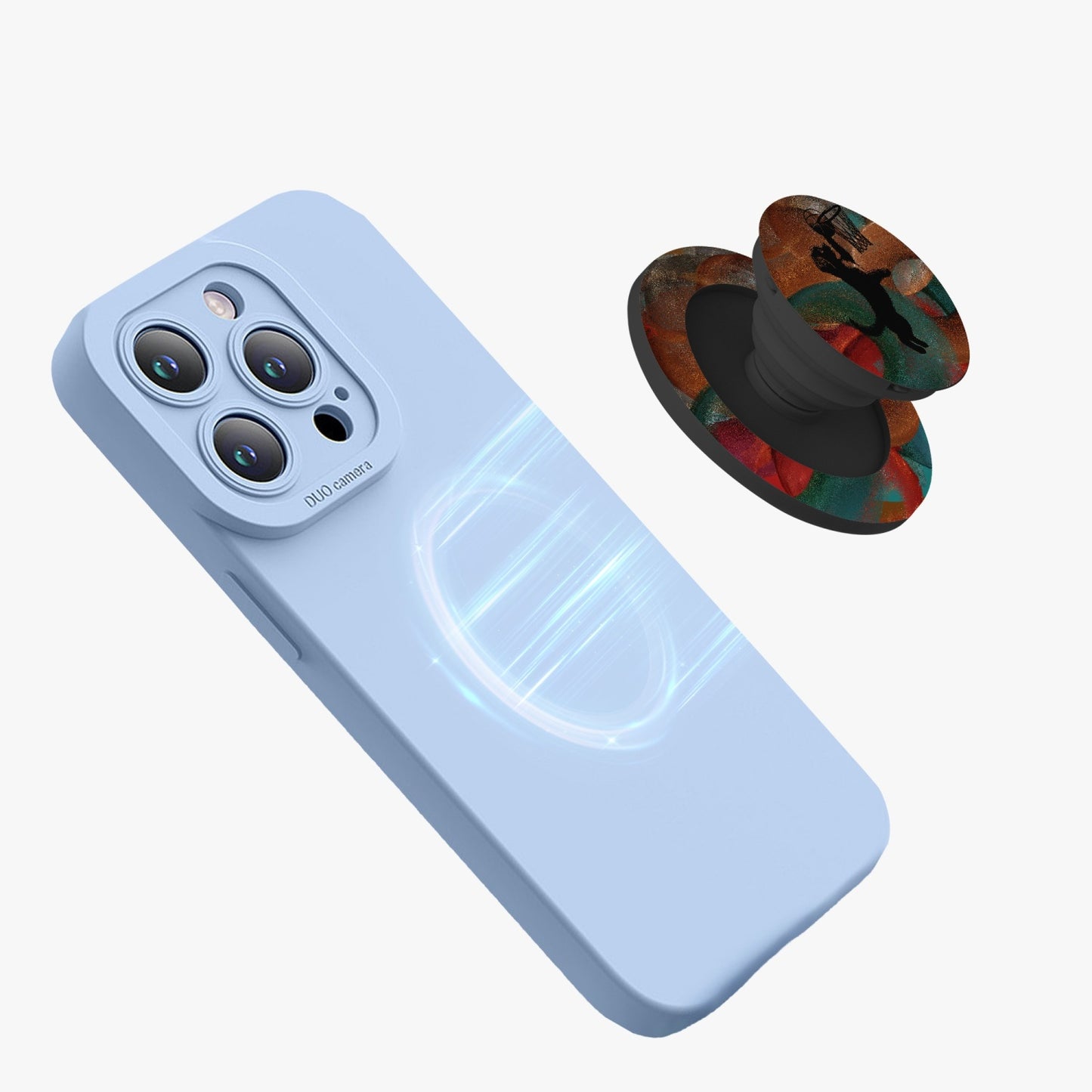 981. Magnetic Collapsible Grip And Stand BOJr design