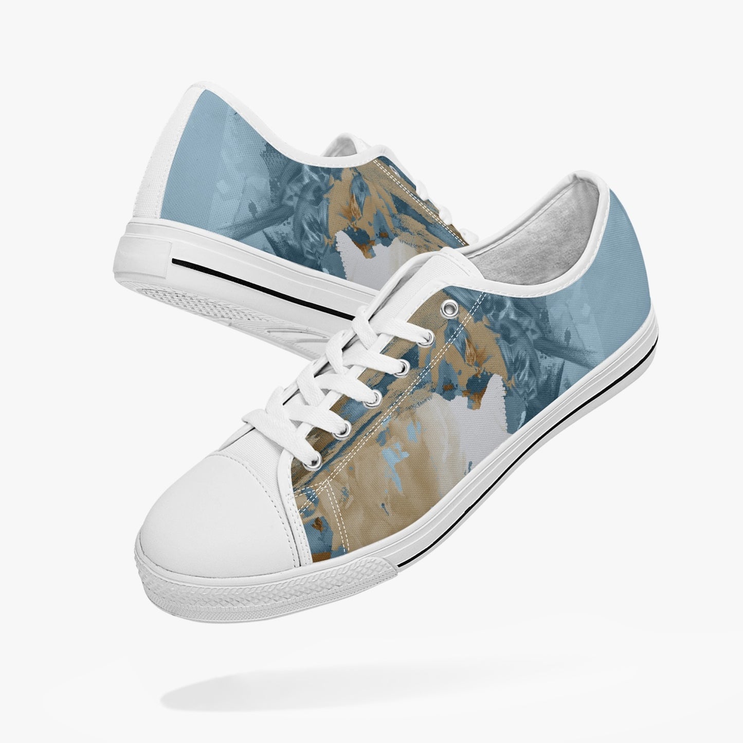 406. Light Adult Low Canvas Shoes BOJr design