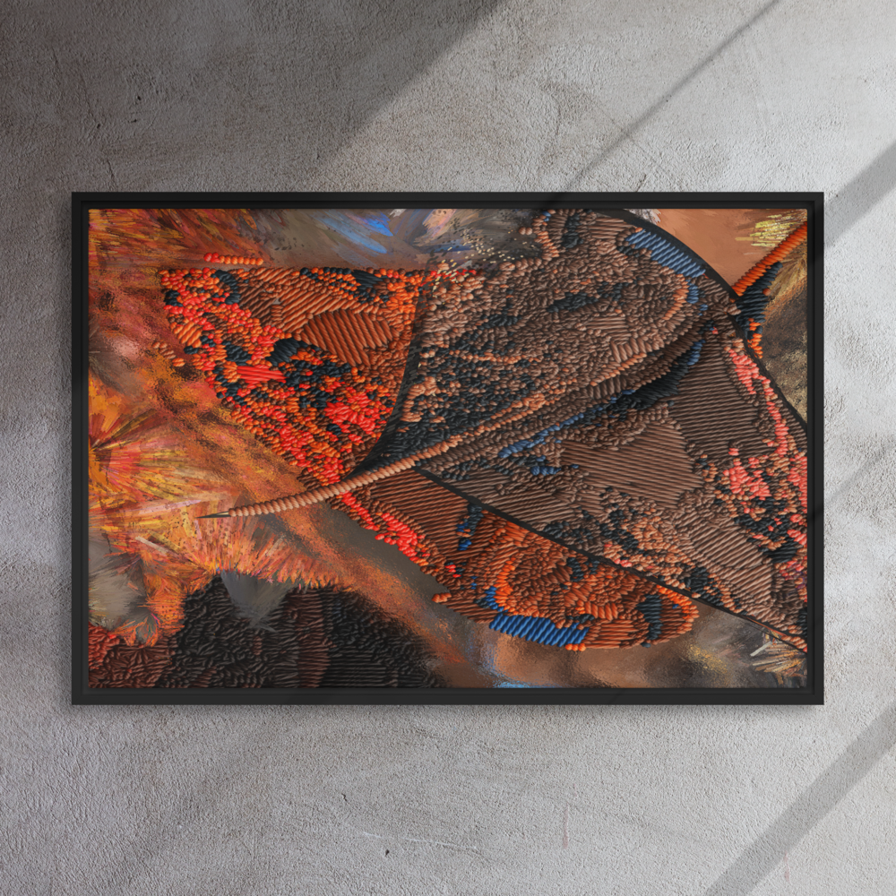 BOJRART 131 Framed Canvas Abstract Wall Art