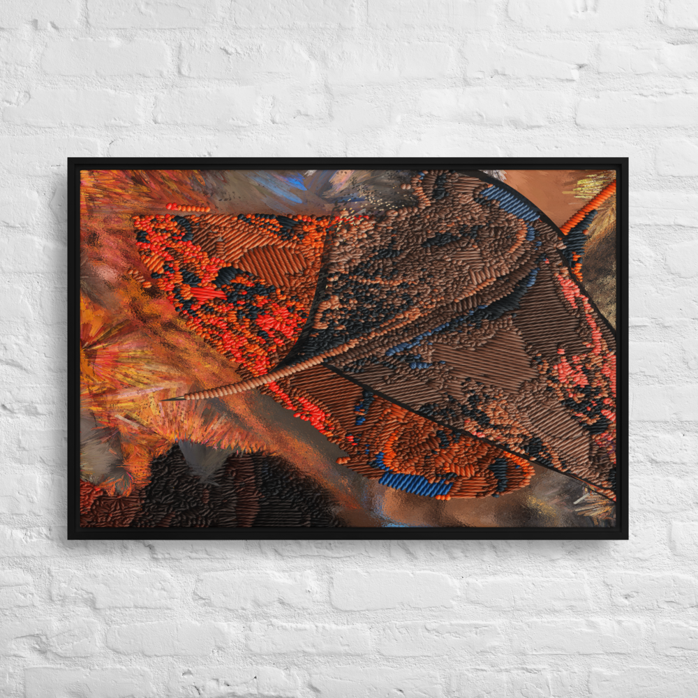 BOJRART 131 Framed Canvas Abstract Wall Art