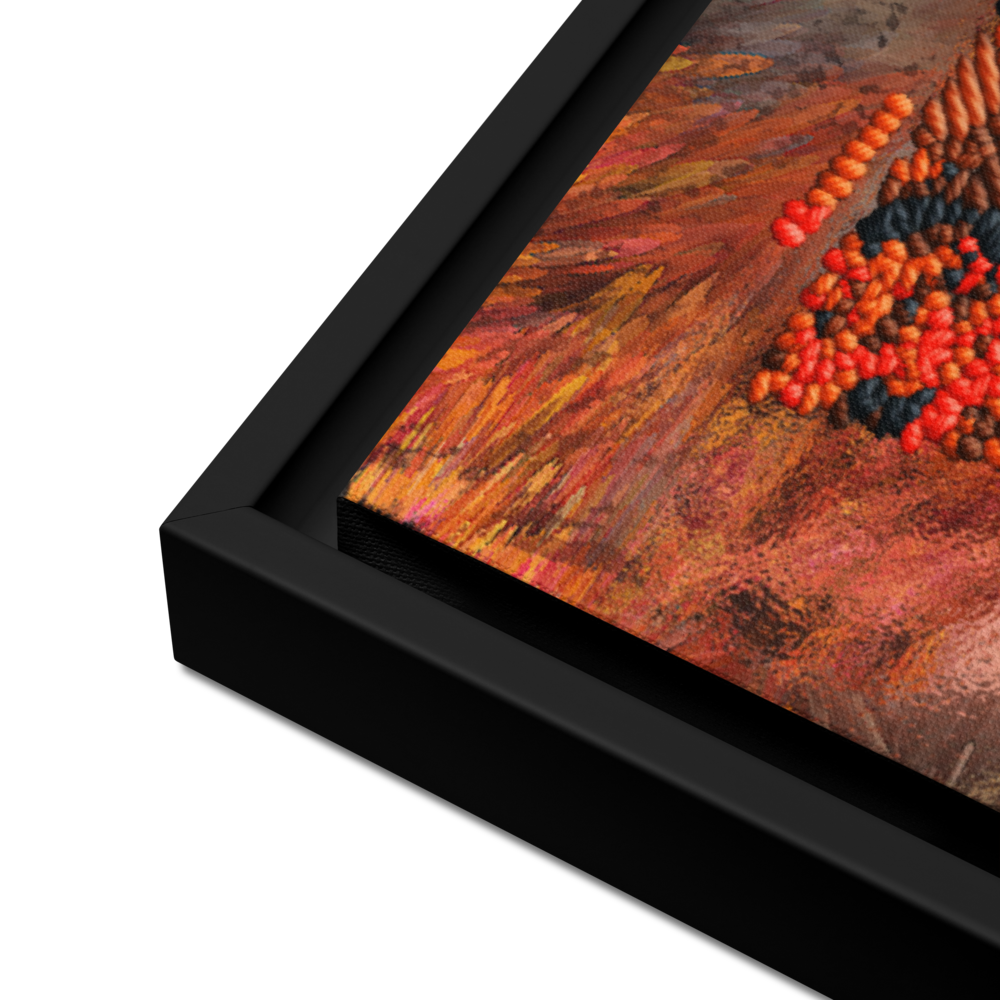 BOJRART 131 Framed Canvas Abstract Wall Art