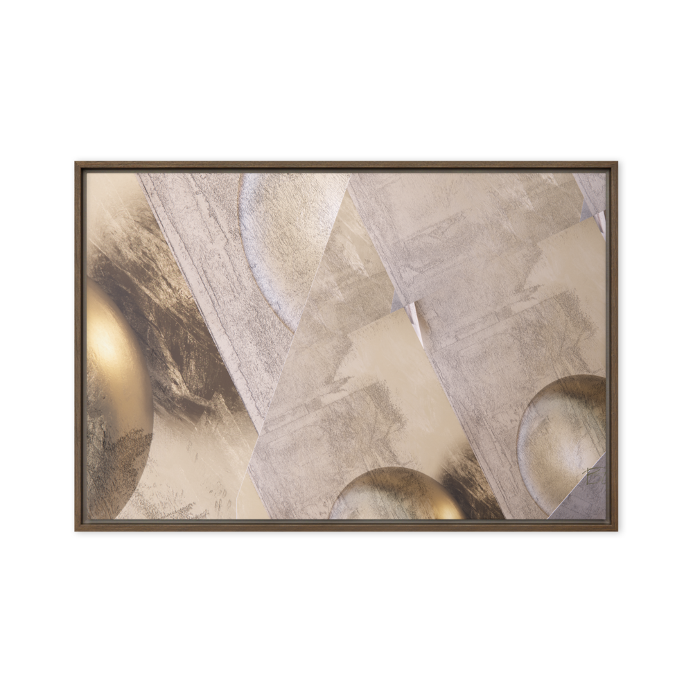 BOJRART 130 Framed Canvas Abstract Wall Art
