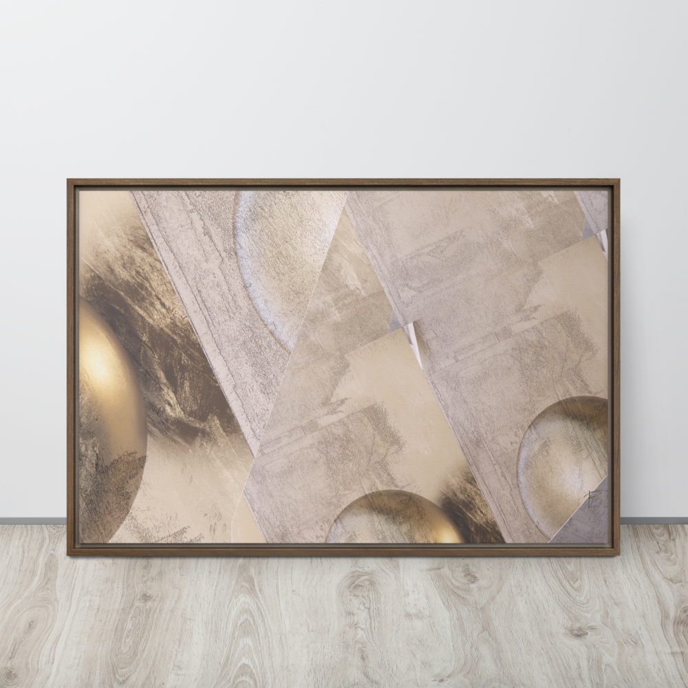 BOJRART 130 Framed Canvas Abstract Wall Art
