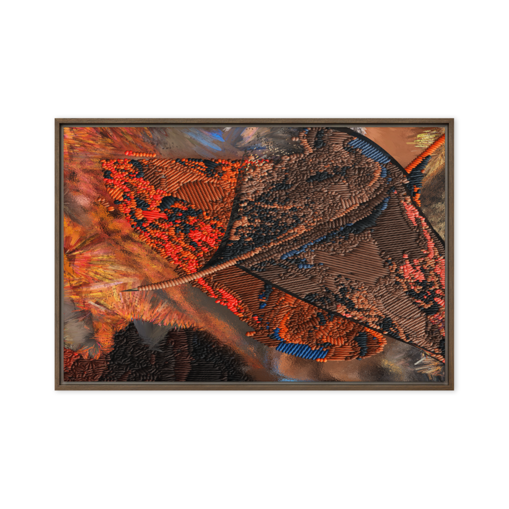 BOJRART 131 Framed Canvas Abstract Wall Art