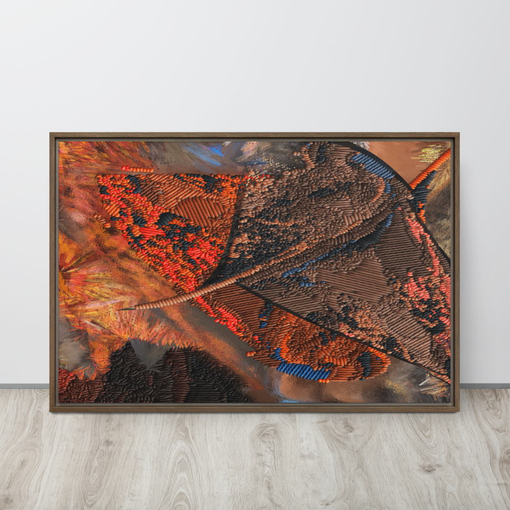 BOJRART 131 Framed Canvas Abstract Wall Art