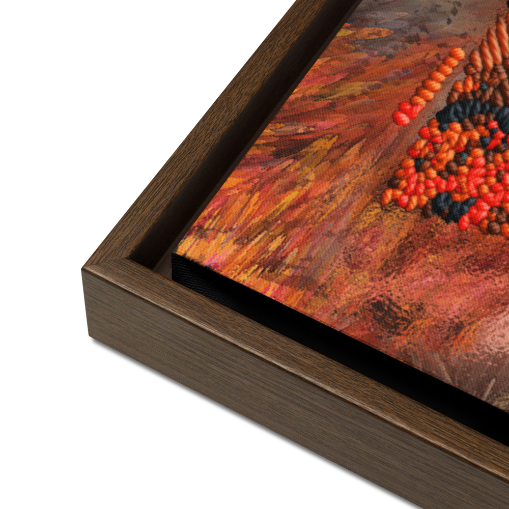 BOJRART 131 Framed Canvas Abstract Wall Art