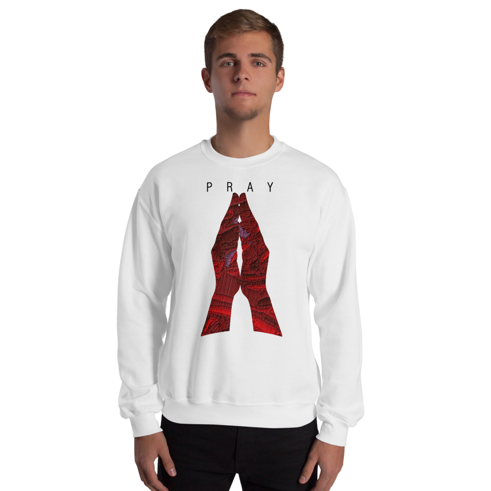 PRAYING HANDS Unisex Sweatshirt
