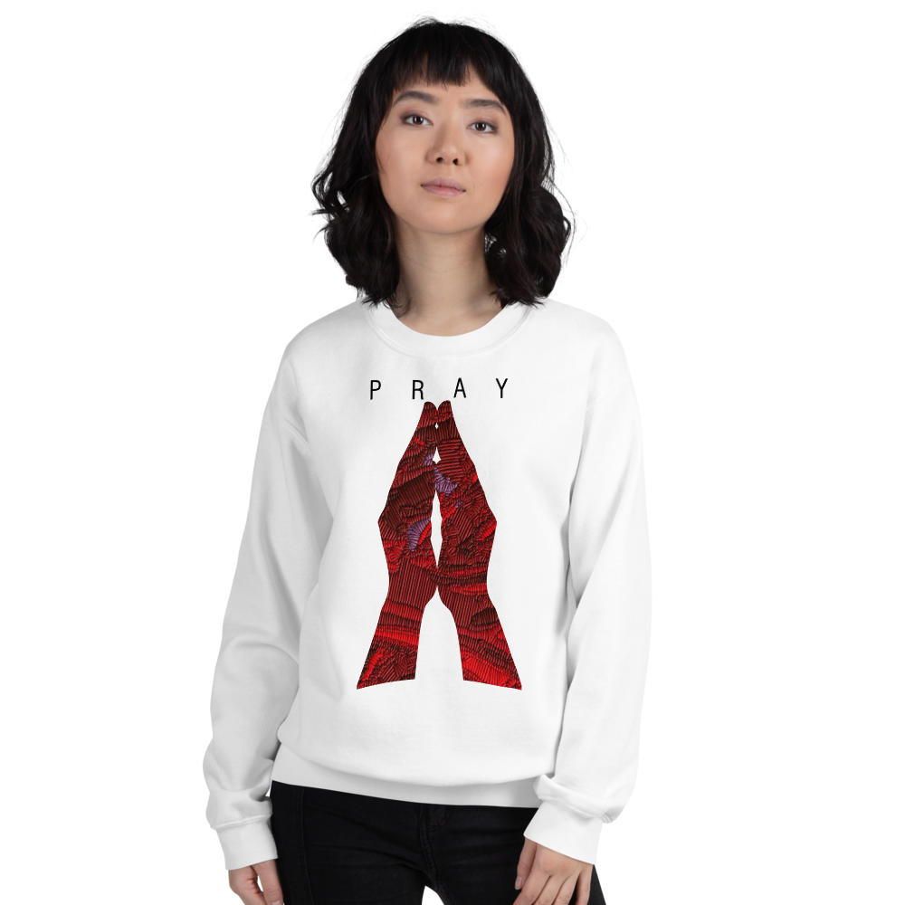 PRAYING HANDS Unisex Sweatshirt