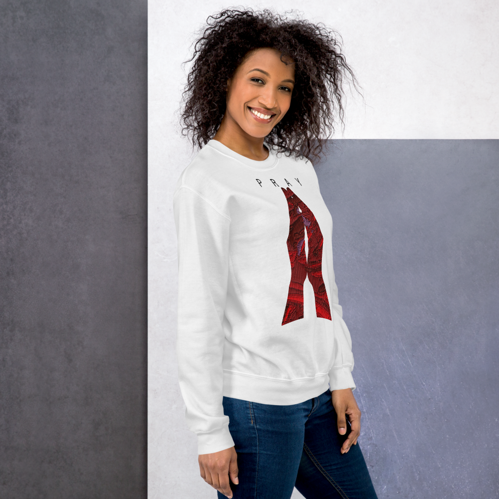 PRAYING HANDS Unisex Sweatshirt