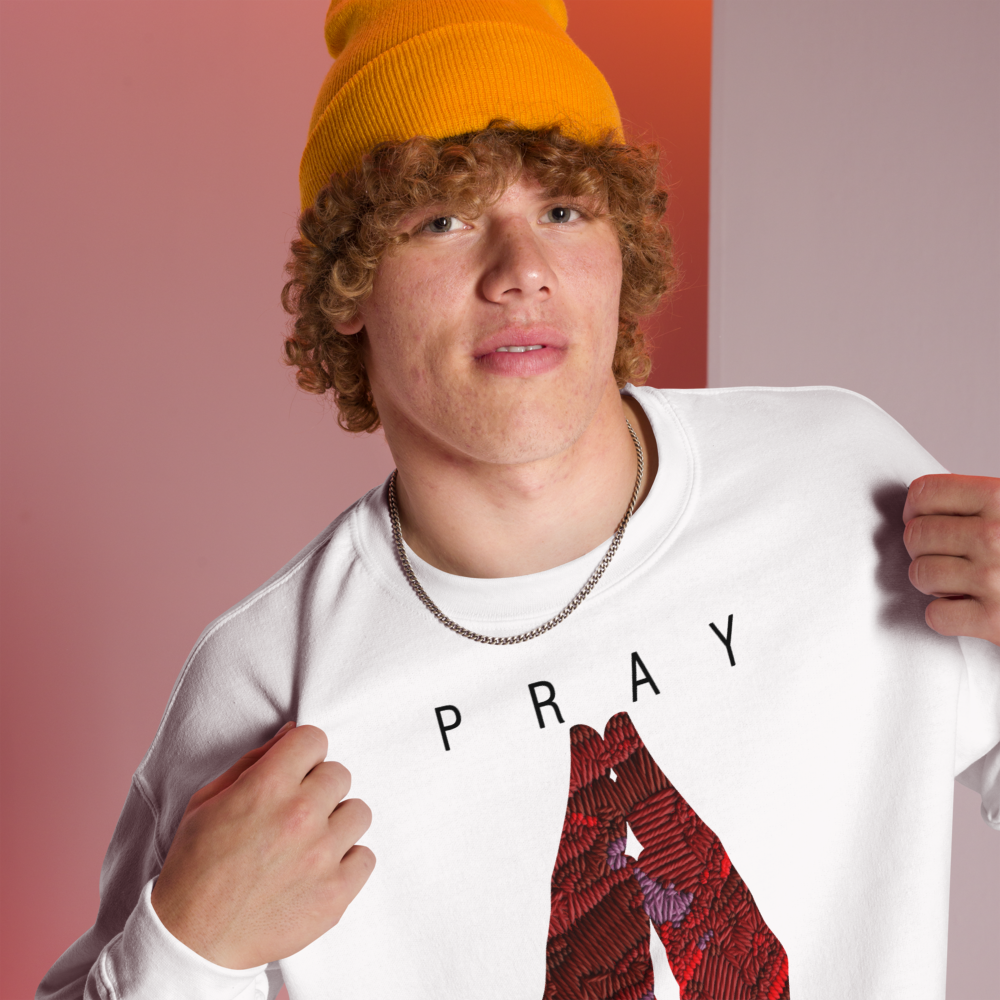PRAYING HANDS Unisex Sweatshirt