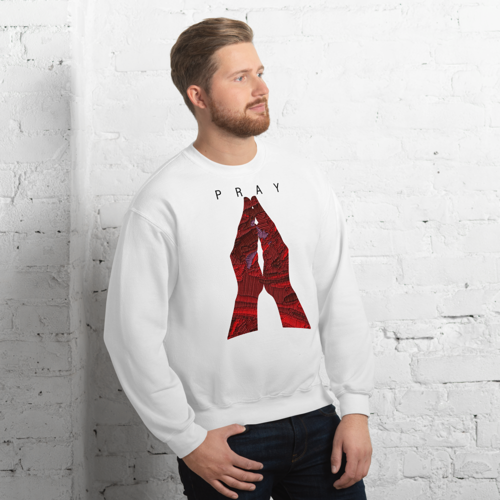PRAYING HANDS Unisex Sweatshirt
