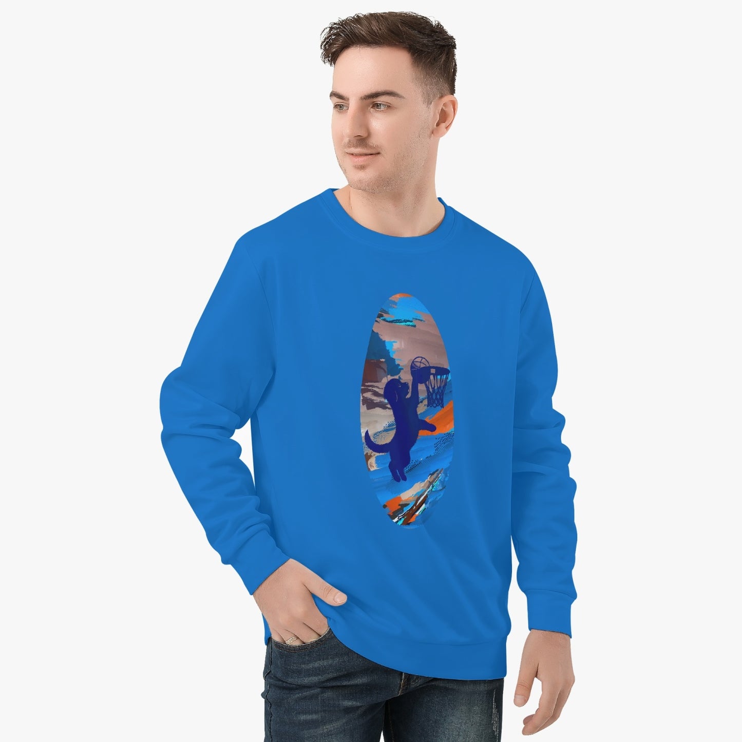 1125. Men's Crewneck Sweatshirt   BOJr Design